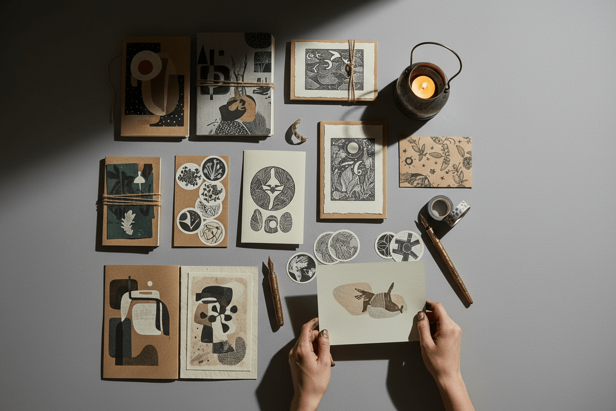 Journals, cards, and paper goods for women who still write things down
