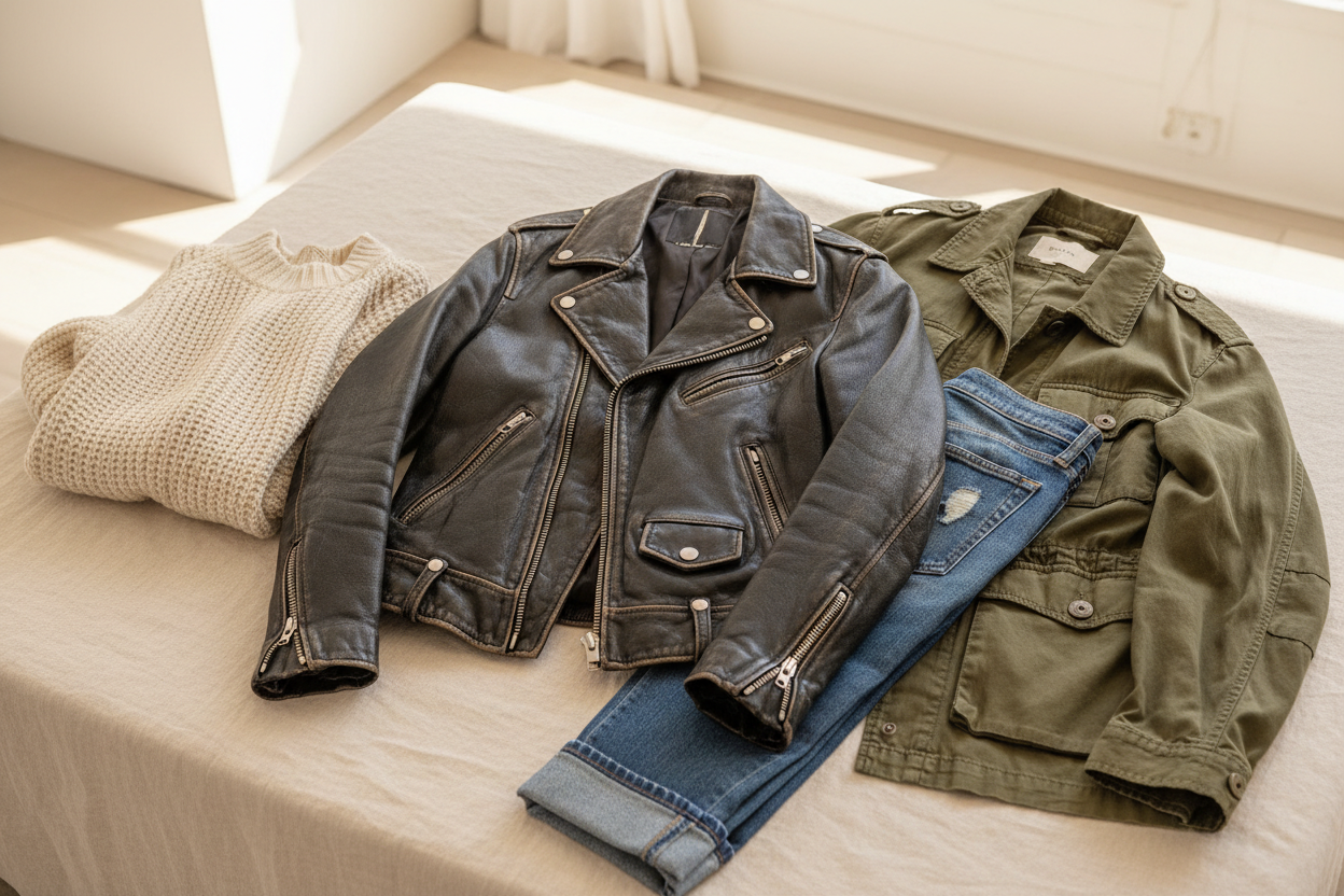 Clothing for women who don't do boring — tops, layers, and wearables with backbone