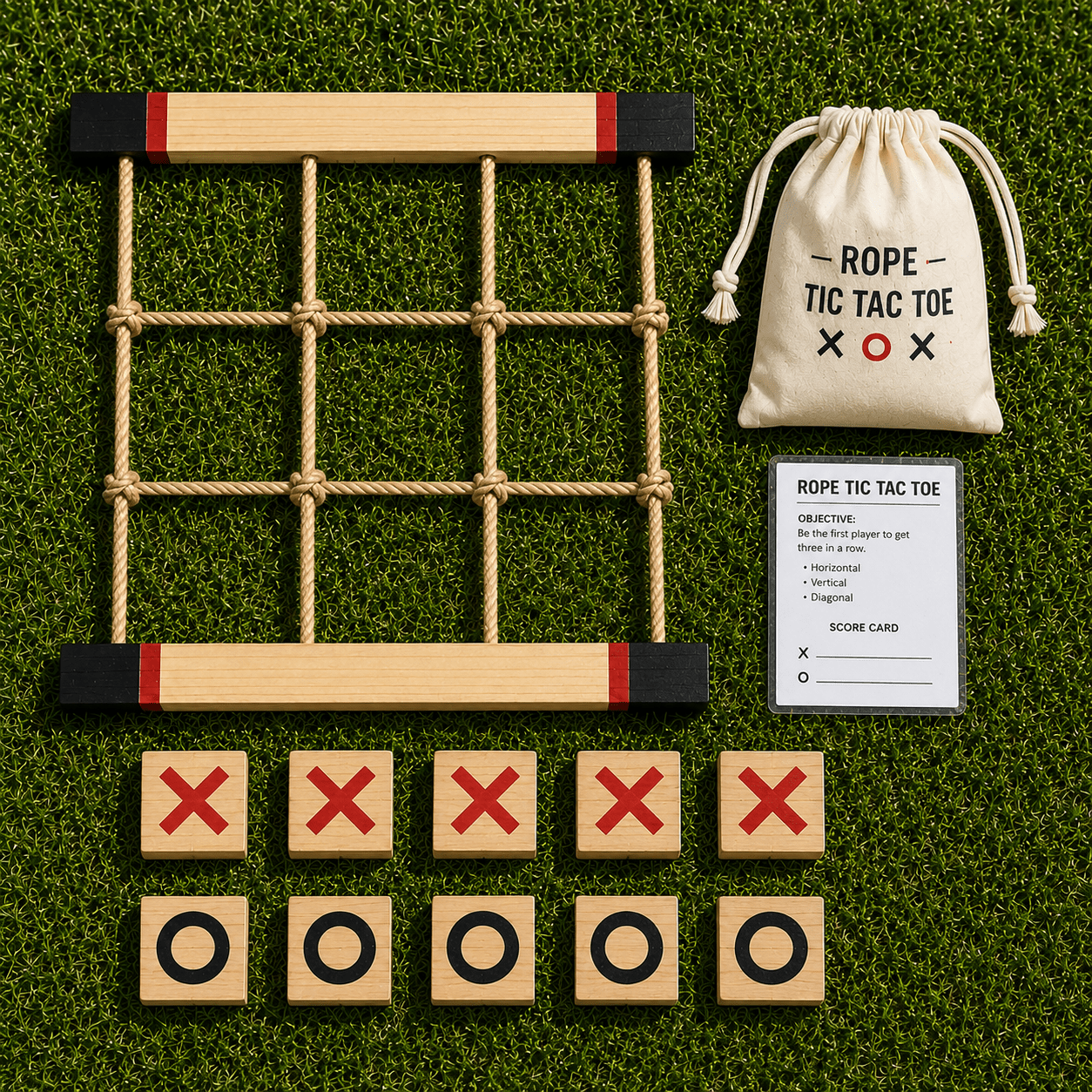 Rope Tic Tac Toe - Not Your Mama's Boutique