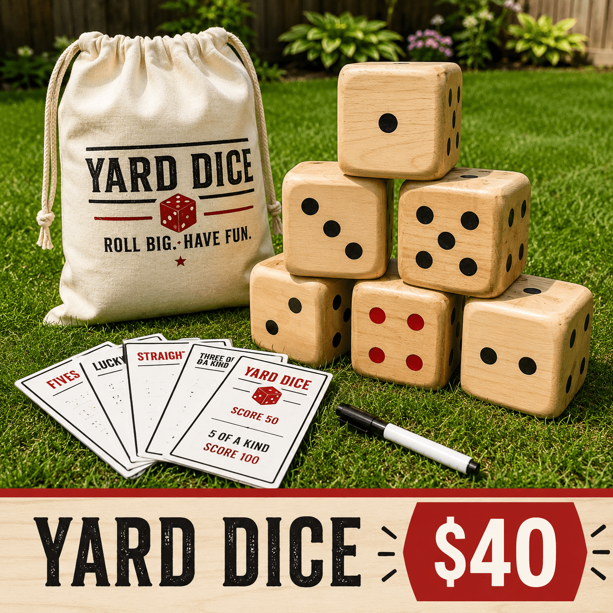 Yard Dice - Not Your Mama's Boutique