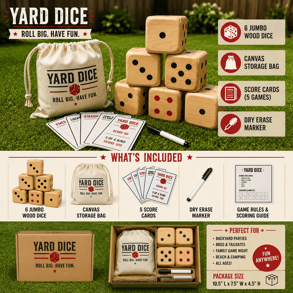 Yard Dice - Not Your Mama's Boutique